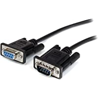 StarTech MXT1003MBK - Cable de Serie (3 Metros)- Negro